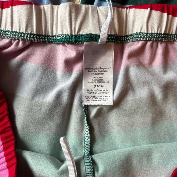 Womens Long Sleeve Tee and Joggers Pajama Set/ Sz L(12-14) - Picture 7 of 8